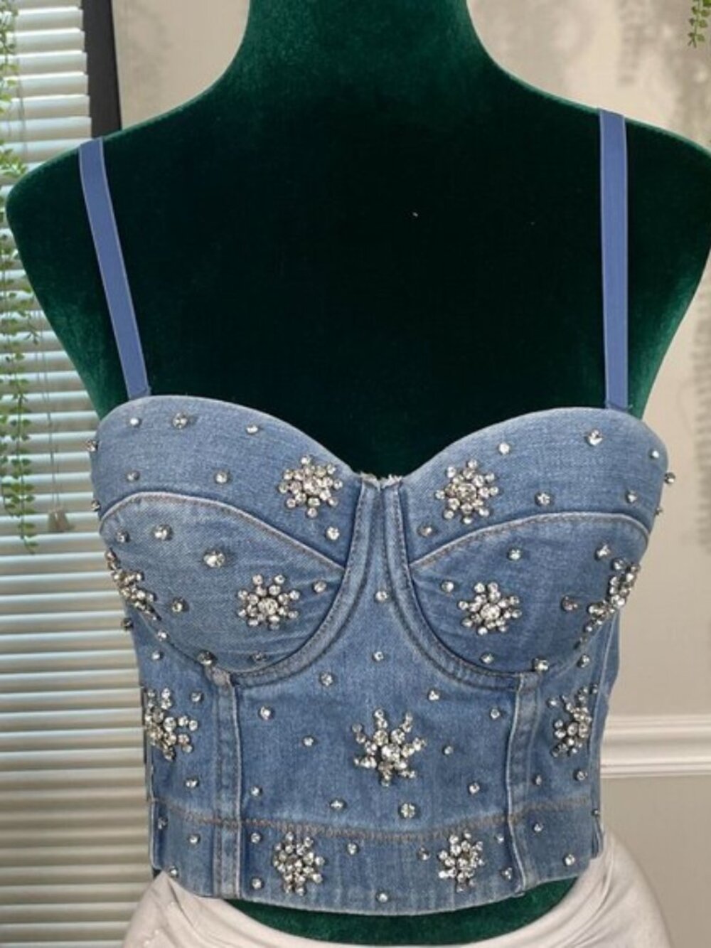 Kaylee Kollection | Starry Nights Denim Corset